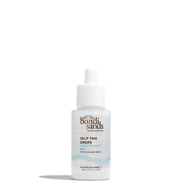 Bondi Sands Self Tan Drops samoopalacz w płynie – jasny/średni 30 ml