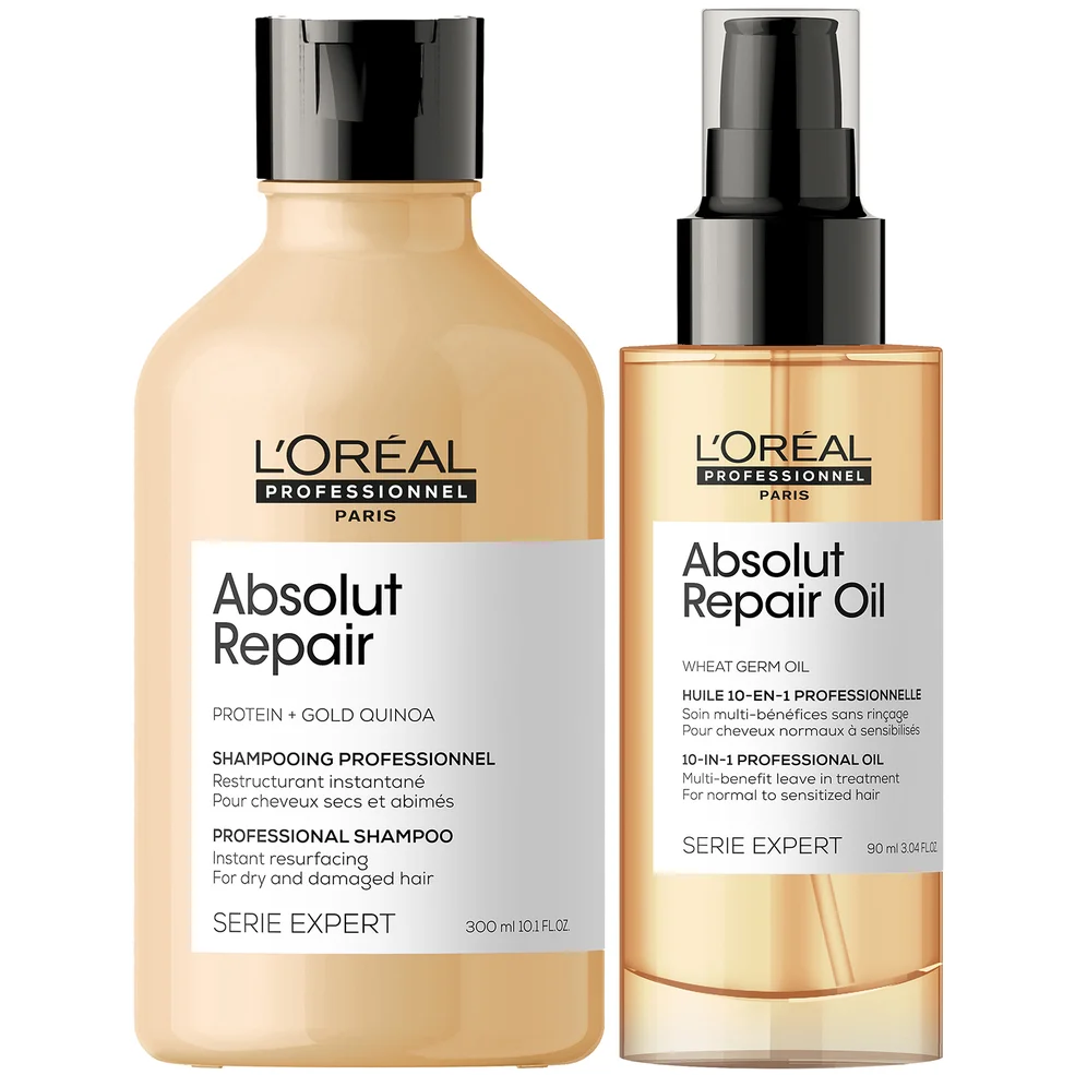 L'Oréal Professionnel Absolut Repair Oil and Shampoo Bundle Zdjęcie 1