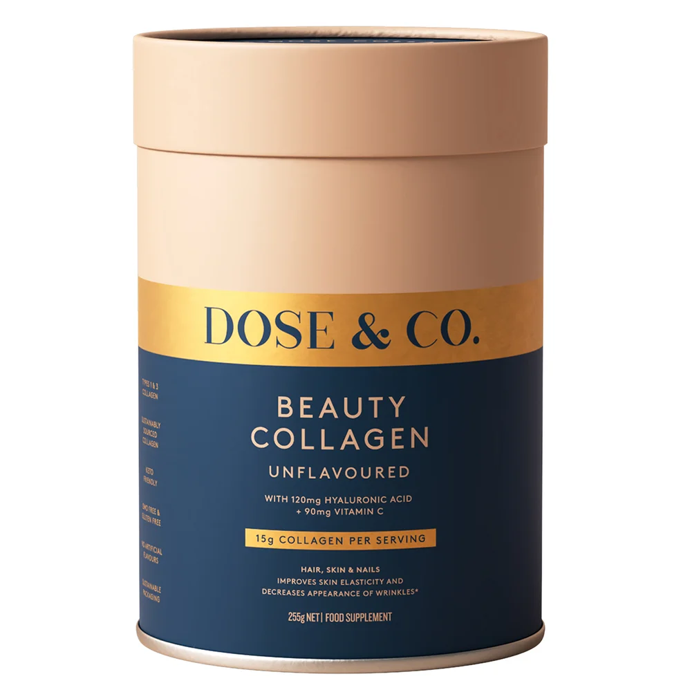 Dose & Co Beauty Collagen with Hyaluronic Acid and Vitamin C Powder 255g Zdjęcie 1