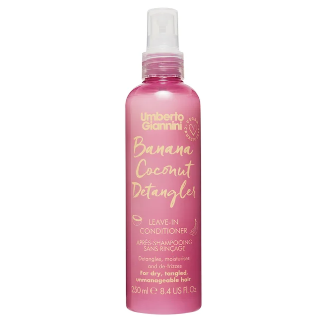 Umberto Giannini Banana Coconut Detangler preparat ułatwiający rozczesywanie włosów 250 ml