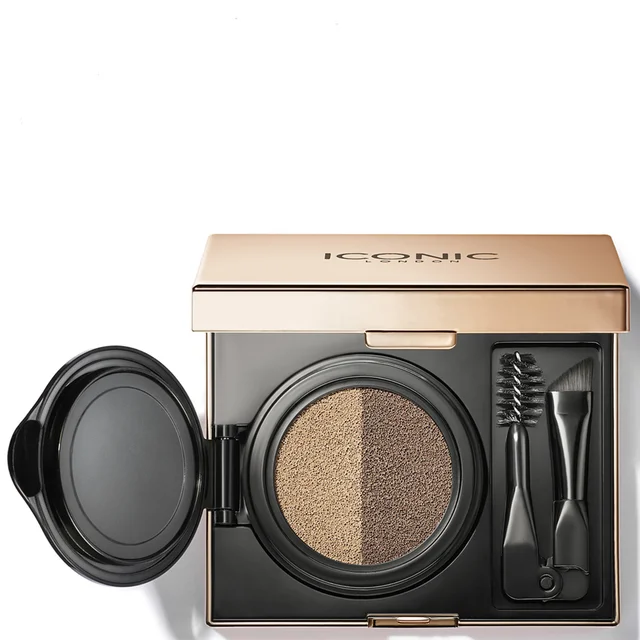 ICONIC London Eyebrow Cushion 2 Colour Sculpter cienie do brwi (różne odcienie)