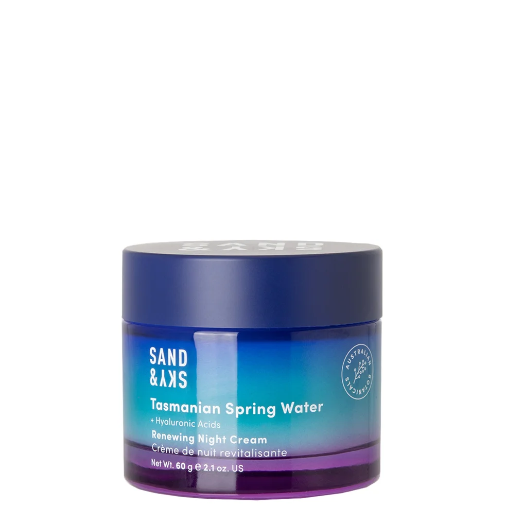 Sand & Sky Tasmanian Spring Water Night Cream 60g Zdjęcie 1