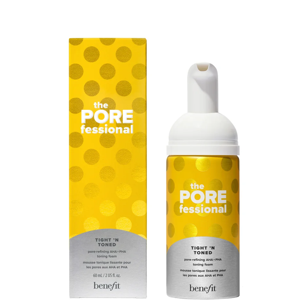 benefit The POREfessional Mini Tight 'N Toned AHA and PHA Toning Foam 60ml Zdjęcie 1