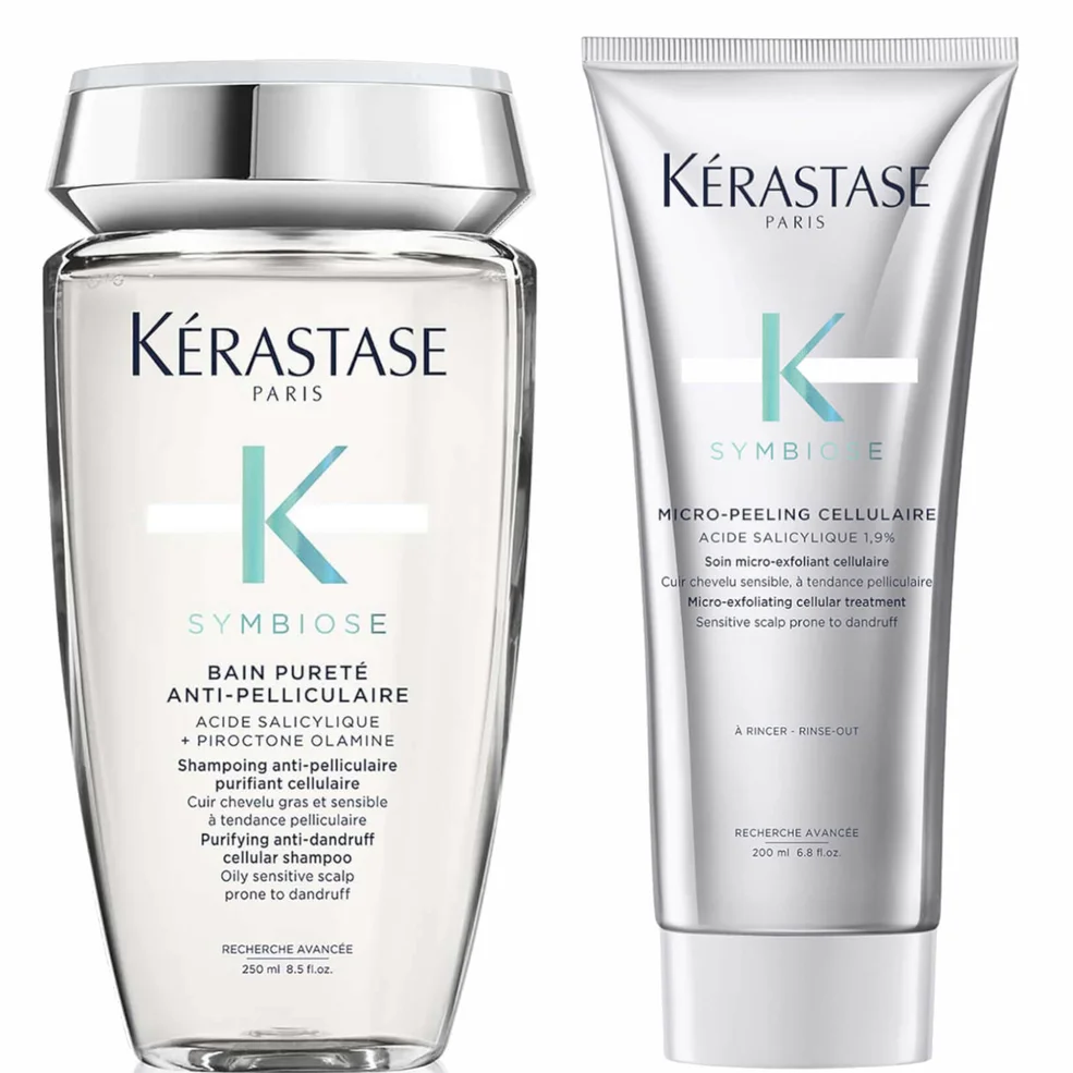 Kérastase Symbiose Anti-Dandruff Exfoliate and Cleanse Duo for Oily Scalps Zdjęcie 1