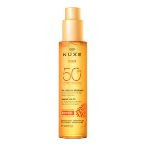 NUXE Face and Body Tanning Sun Oil High Protection SPF 50 olejek z samoopalaczem do twarzy i ciała 150 ml - undefined undefined