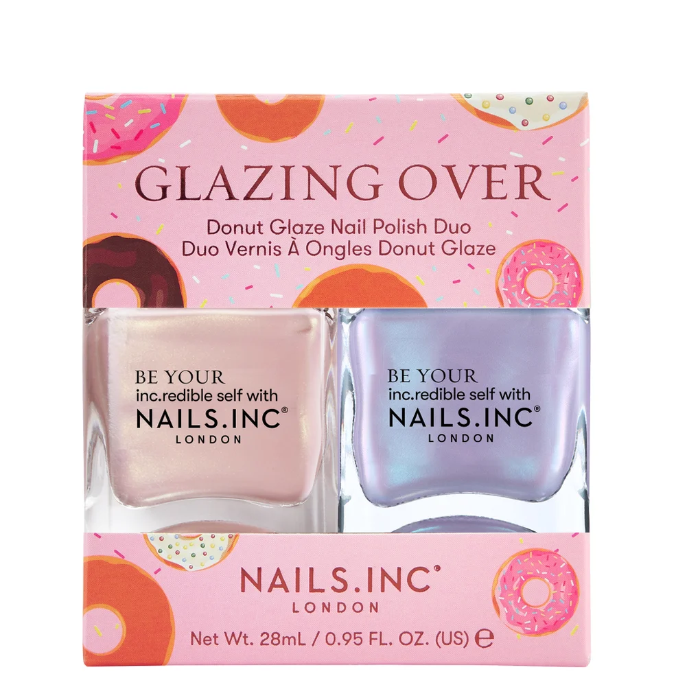 nails inc. Glazing Over Nail Polish Duo Zdjęcie 1