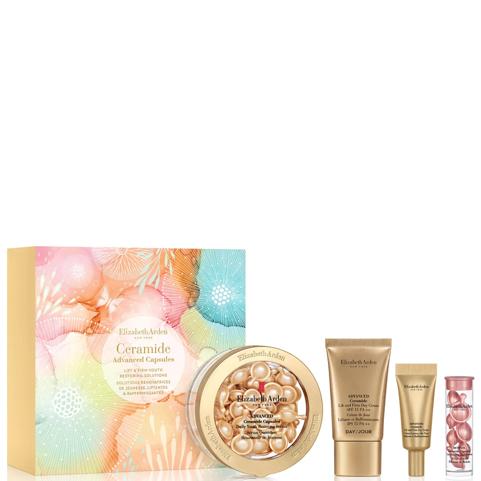 Elizabeth Arden Lift and Firm Youth Restoring Solutions Advanced Ceramide Capsules (60 Capsules) Gift Set Zdjęcie 1