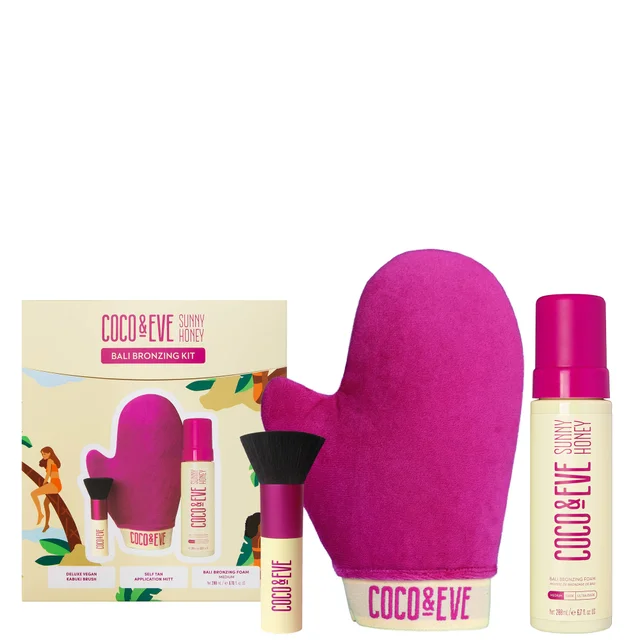 Coco & Eve Bali Bronzing Kit zestaw brązujący – średni