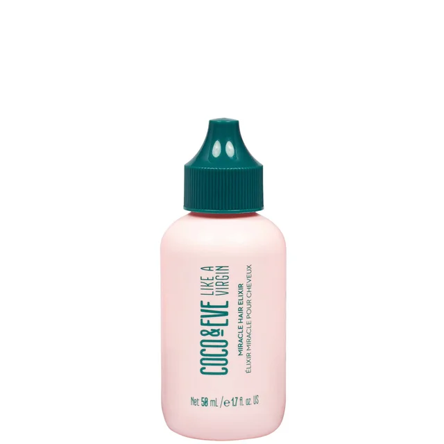 Coco & Eve Like A Virgin Miracle Hair Elixir Travel Size eliksir do włosów wielkość podróżna 50 ml