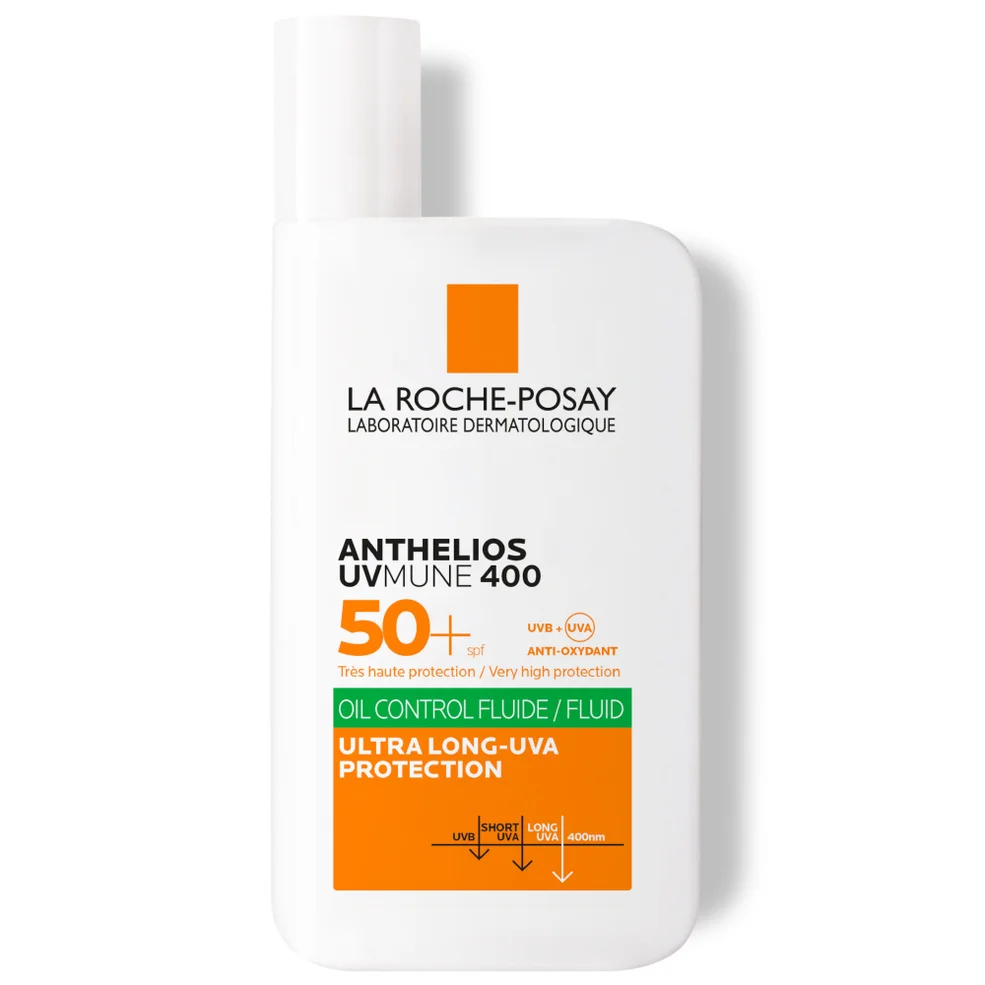 La Roche-Posay Anthelios Oil Control Fluid SPF50+ for Oily Blemish-Prone Skin fluid do skóry tłustej skłonnej do wyprysków 50 ml Zdjęcie 1