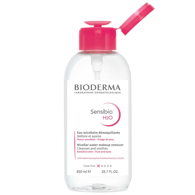 Bioderma Sensibio H2O Micellar Water for Sensitive Skin woda micelarna do skóry wrażliwej 850 ml