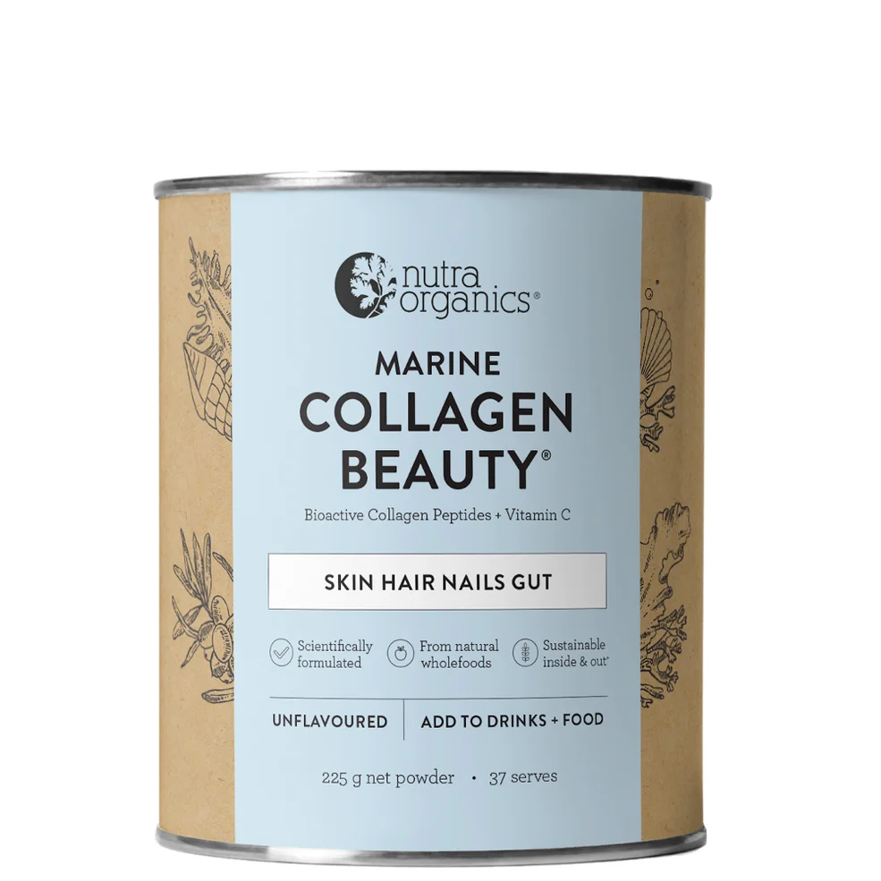 Nutra Organics Marine Collagen Beauty Supplements 225g Zdjęcie 1