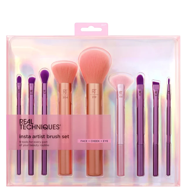 Real Techniques Insta Artist Brush Set zestaw pędzli dla bloggerek