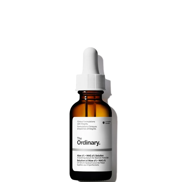 The Ordinary Aloe 2% + NAG 2% Solution Serum serum z aloesem i NAG 30 ml