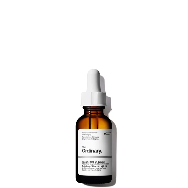The Ordinary Aloe 2% + NAG 2% Solution Serum serum z aloesem i NAG 30 ml
