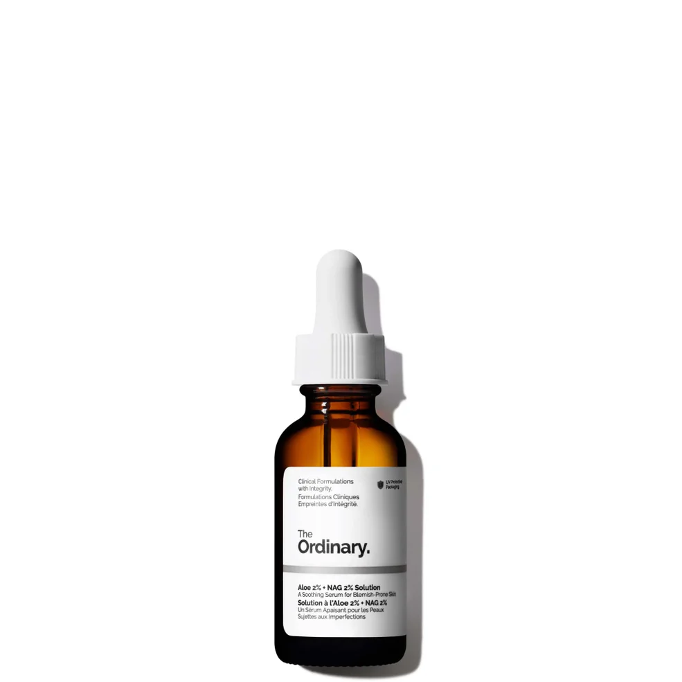 The Ordinary Aloe 2% + NAG 2% Solution Serum serum z aloesem i NAG 30 ml Zdjęcie 1