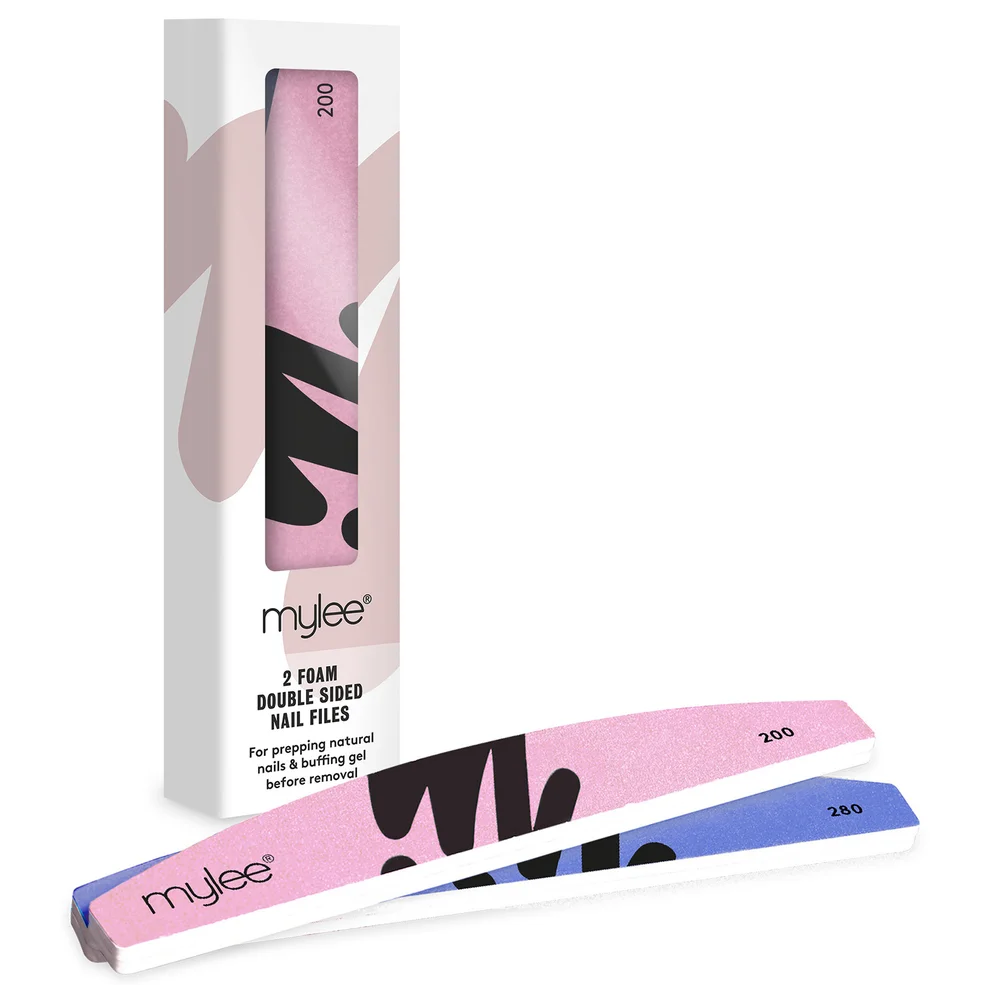 Mylee Foam Nail File - 200/280 Grit Zdjęcie 1