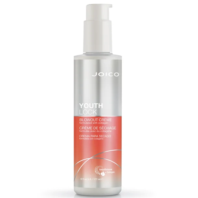 Joico YouthLock Anti-Frizz Blowout Crème krem do włosów puszących się 177 ml