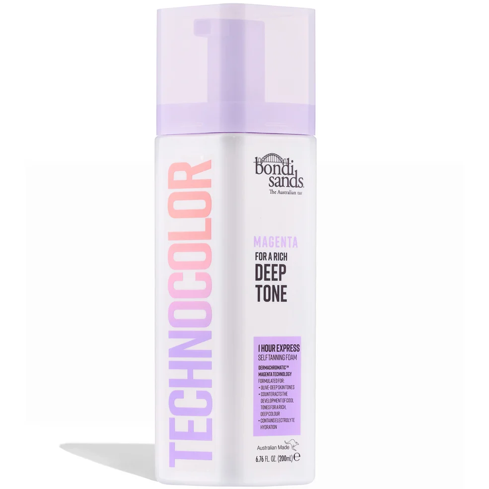 Bondi Sands Technocolor 1 Hour Express Self Tanning Foam - Magenta 200ml Zdjęcie 1
