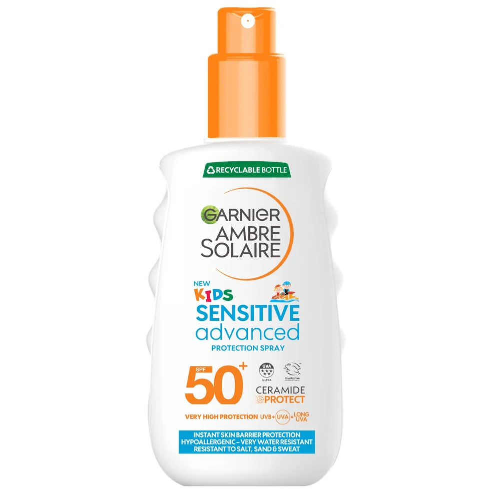 Garnier Ambre Solaire Kids' SPF 50+ Sensitive Advanced Sun Spray 150ml Zdjęcie 1