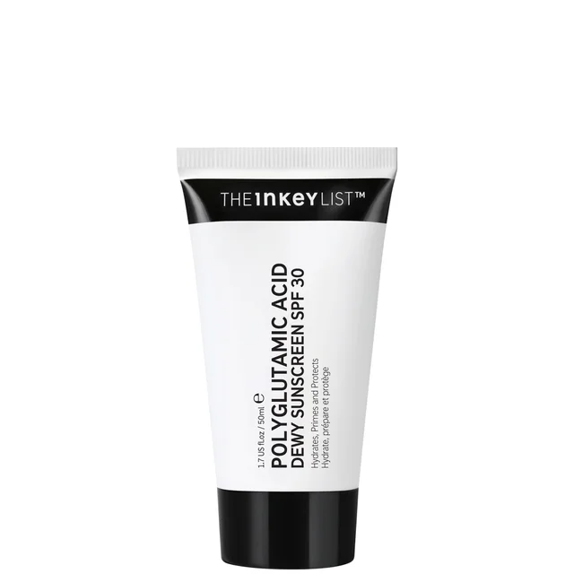 The INKEY List Polyglutamic Acid Dewy Sunscreen SPF30 preparat z kwasem poliglutaminowym z filtrem 50 ml
