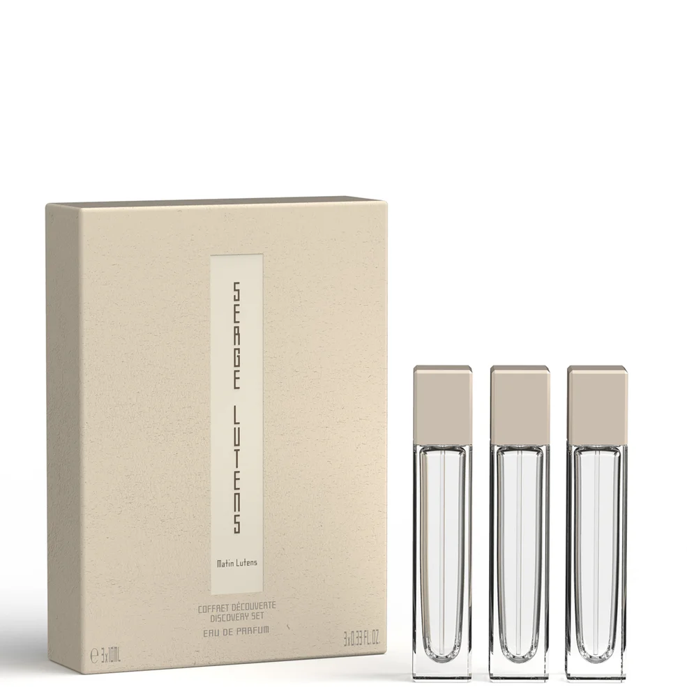 Serge Lutens Matin Lutens Dans Le Bleu Qui Petille Eau de Parfum Set zestaw testowy wód perfumowanych Zdjęcie 1