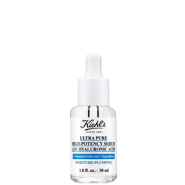 Kiehl's Ultra Pure 1.5% Hyaluronic Acid Moisture Plumping High-Potency Serum produkt nawilżający z kwasem hialuronowym 30 ml
