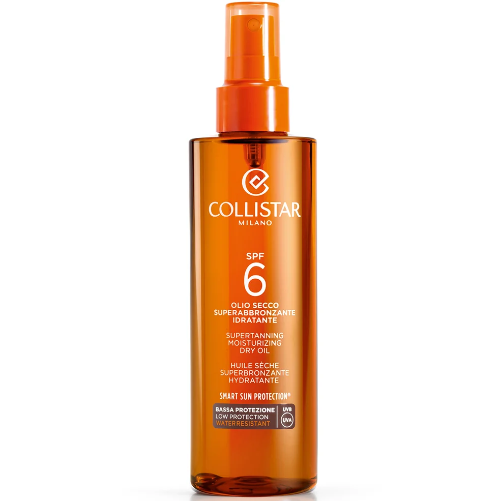 Collistar Supertanning Dry Oil SPF 6 suchy olejek do opalania 200 ml Zdjęcie 1