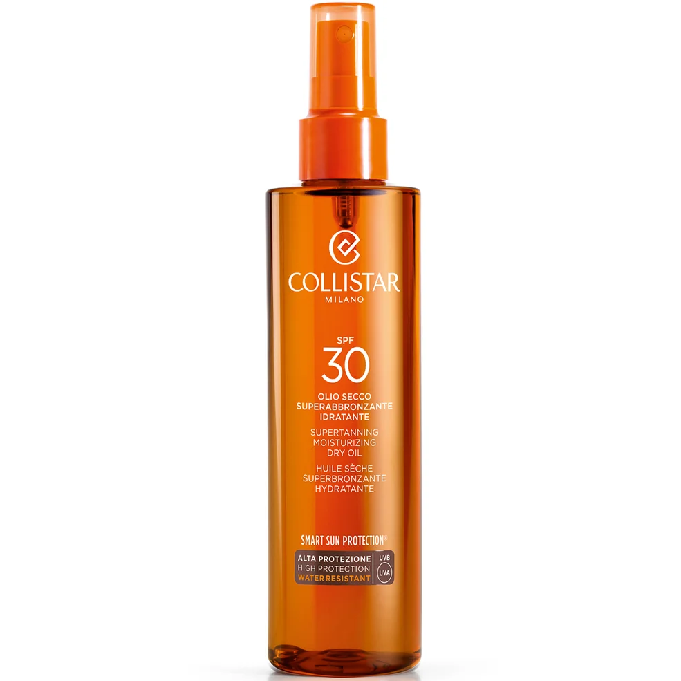Collistar Supertanning Moisturizing Dry Oil SPF 30 200ml Zdjęcie 1