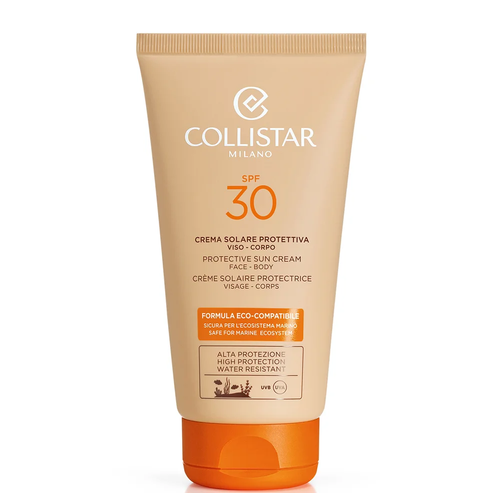 Collistar Protective Sun Cream Face-Body SPF 30+ przeciwsłoneczny krem do twarzy i ciała 150 ml Zdjęcie 1