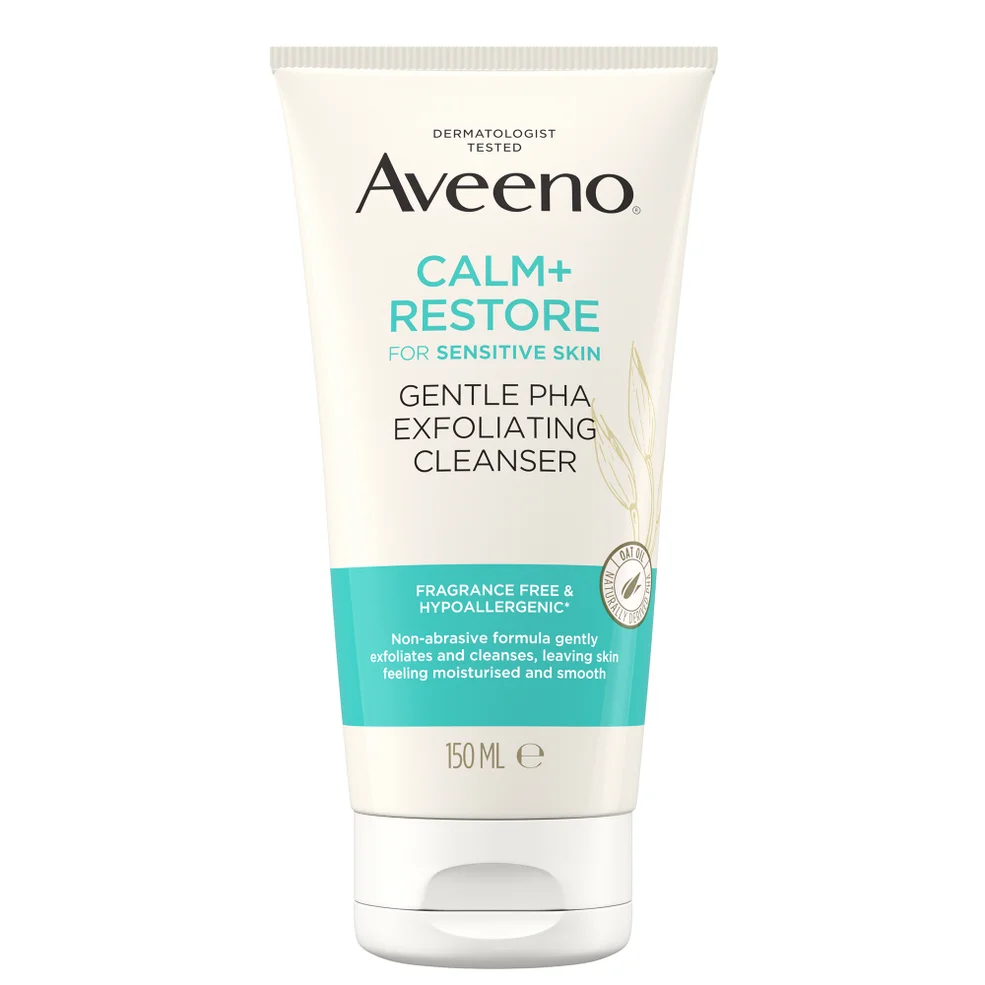 Aveeno Face Calm+Restore Gentle PHA Exfoliating Cleanser 150ml Zdjęcie 1