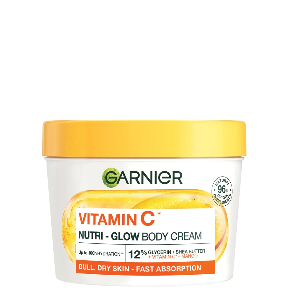 Garnier Body Superfood Nutri Glow Body Cream Vitamin C and Mango odżywczy krem do ciała z witaminą C i mango 380 ml Zdjęcie 1