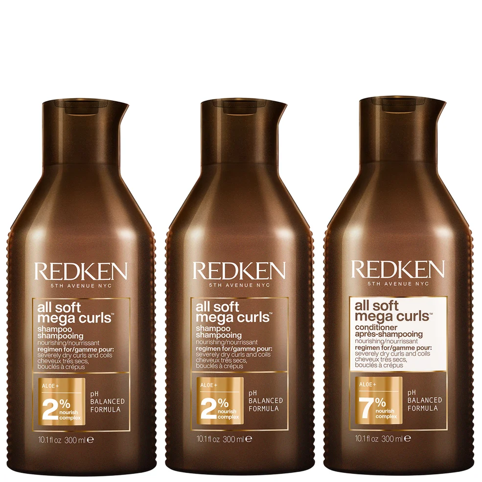 Redken All Soft Mega Curl Hydrating and Nourishing Shampoo Duo with Conditioner for Curly and Coily Hair Zdjęcie 1
