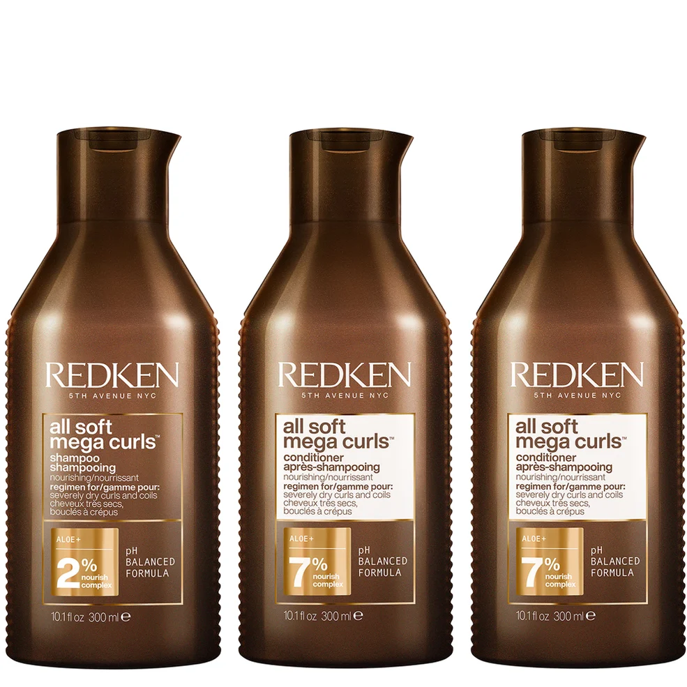 Redken All Soft Mega Curl Hydrating and Nourishing Shampoo with Conditioner Duo for Curly and Coily Hair Zdjęcie 1