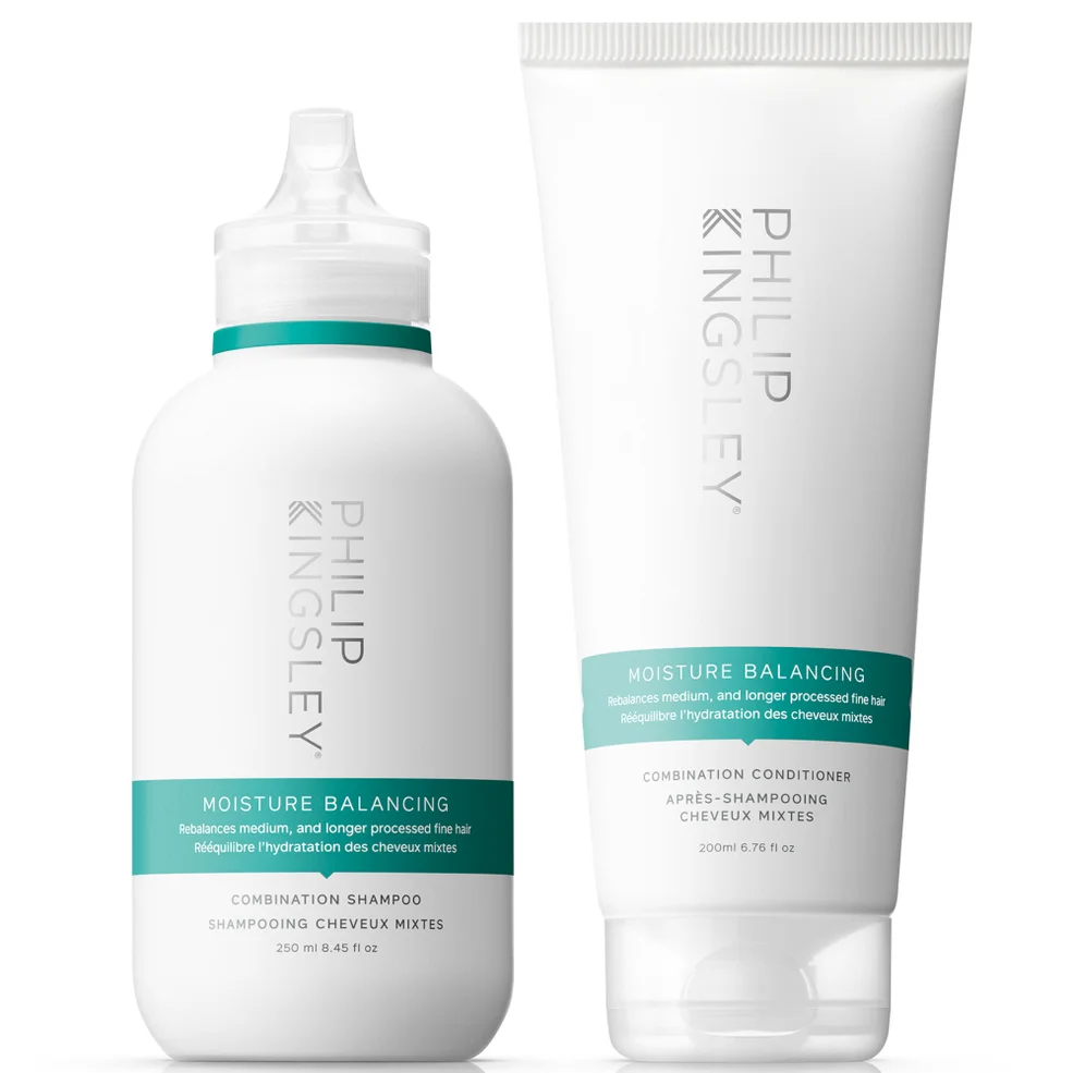 Philip Kingsley Moisture Balancing Shampoo 250ml and Conditioner szampon i odżywka do włosów 200 ml Zdjęcie 1