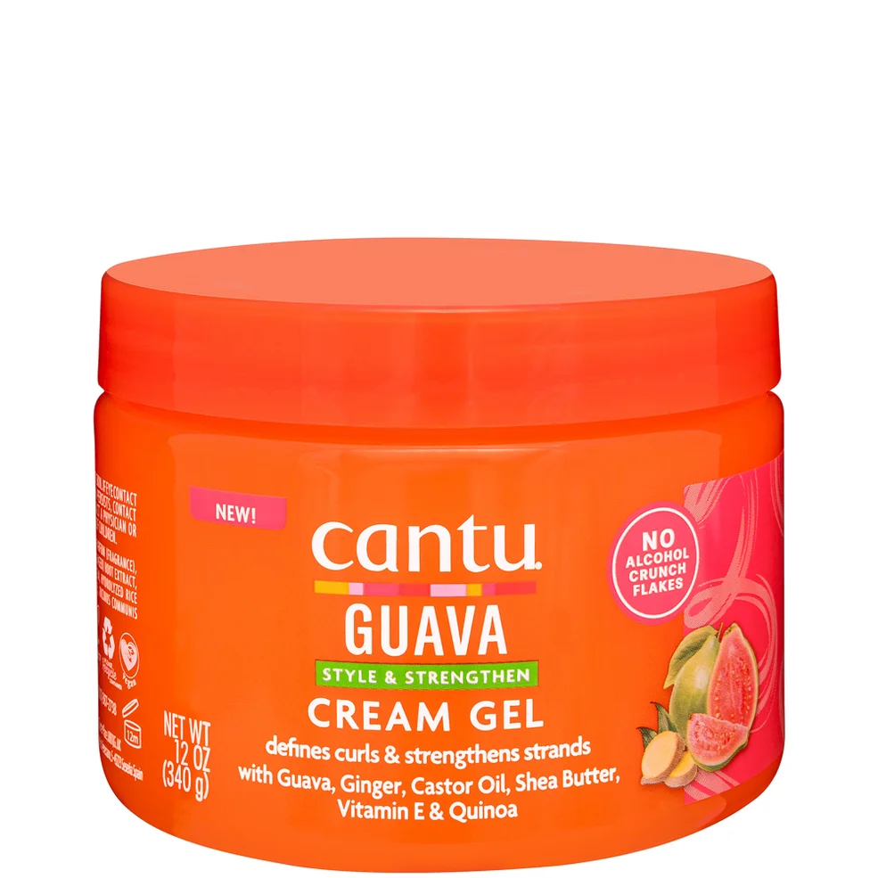 Cantu Guava Curl Strengthening Cream Gel żel-krem do wzmacniania włosów kręconych 340 g Zdjęcie 1