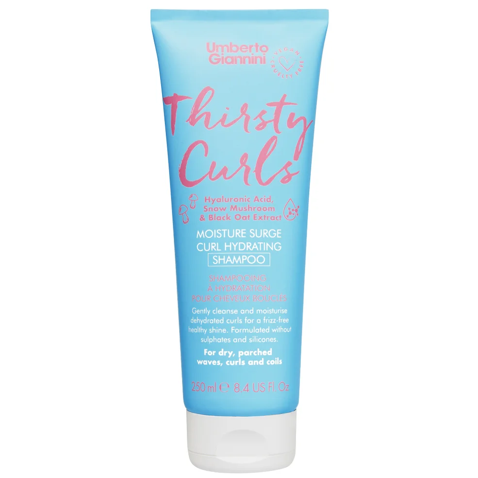 Umberto Giannini Thirsty Curls Moisture Surge Curl Hydrating Shampoo szampon nawadniający 250 ml Zdjęcie 1