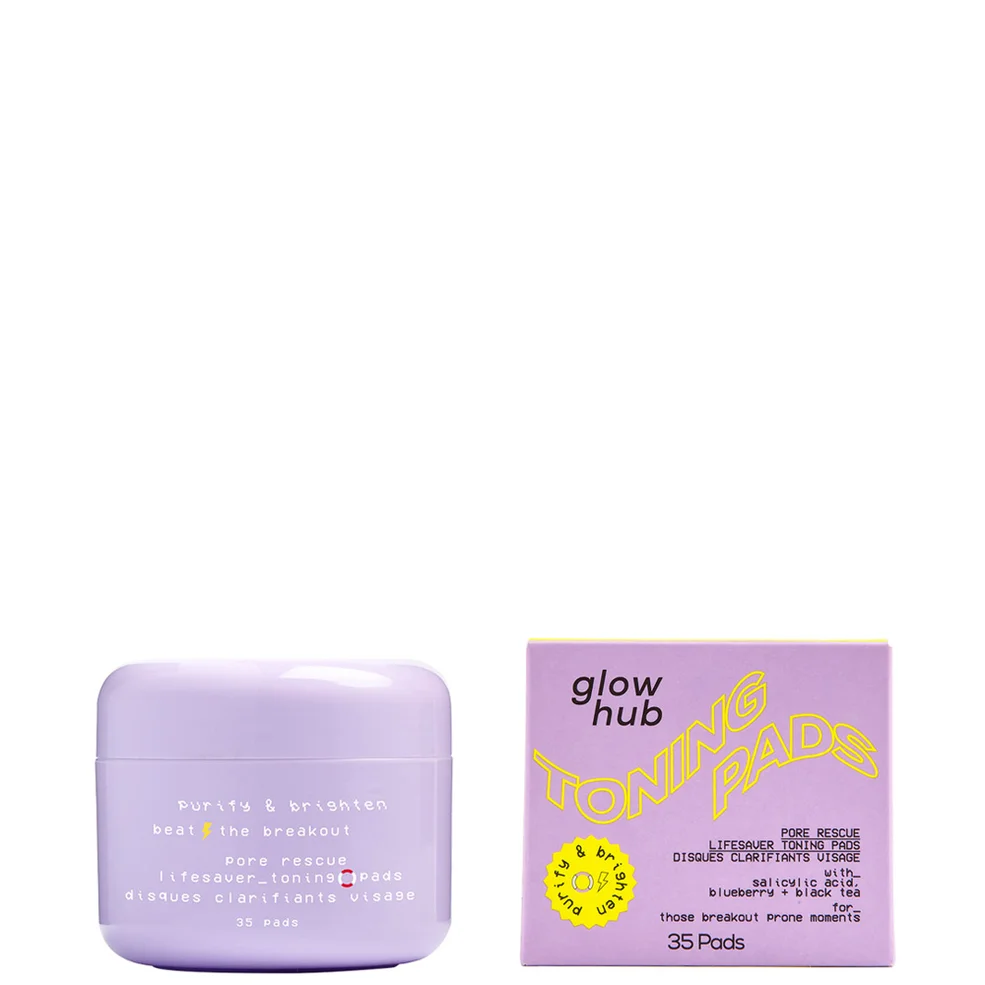 Glow Hub Purify & Brighten Pore Rescue Toning Pads 35pk Zdjęcie 1