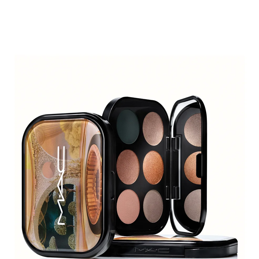 MAC - MAC Eye Shadow Palette X6 Bronze Influence 0.2Oz/6.25G - 6.25g Zdjęcie 1