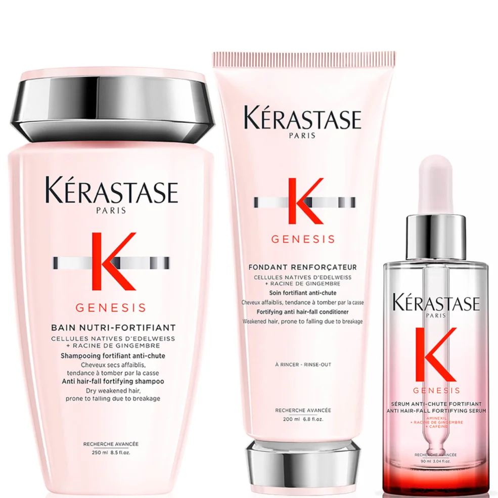 Kérastase Genesis Shampoo, Conditioner and Serum Hair Trio Routine Zdjęcie 1
