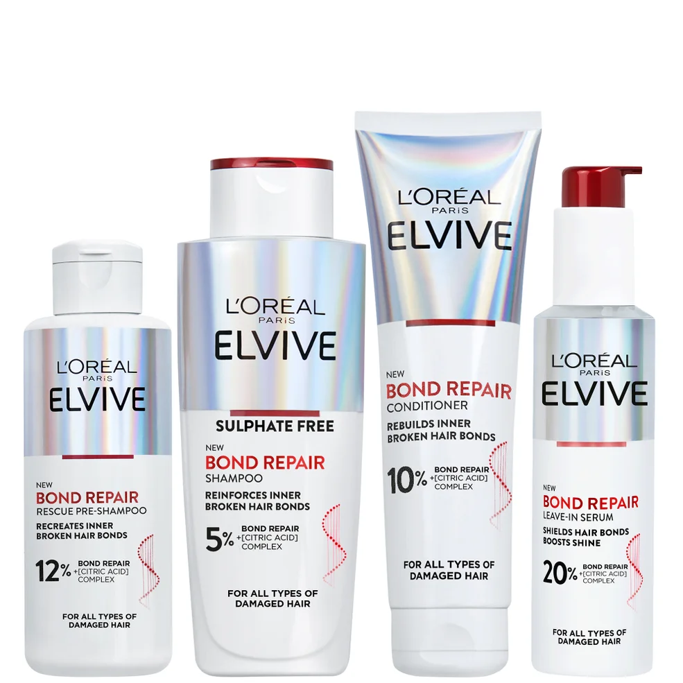 L'Oréal Paris Elvive Bond Repair Full Routine Bundle for Damaged Hair Zdjęcie 1