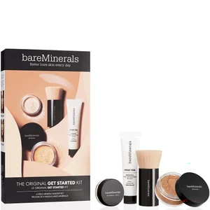 bareMinerals The Original Get Started Kit 4pc Mineral Makeup Set zestaw startowy produktów do makijażu (różne odcienie) - Shade Medium Tan