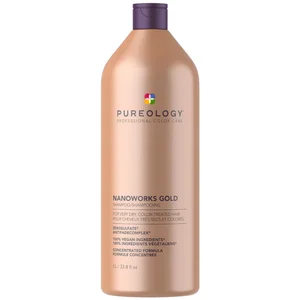 Pureology Nanoworks Gold Shampoo złoty szampon do włosów 1000 ml - undefined undefined