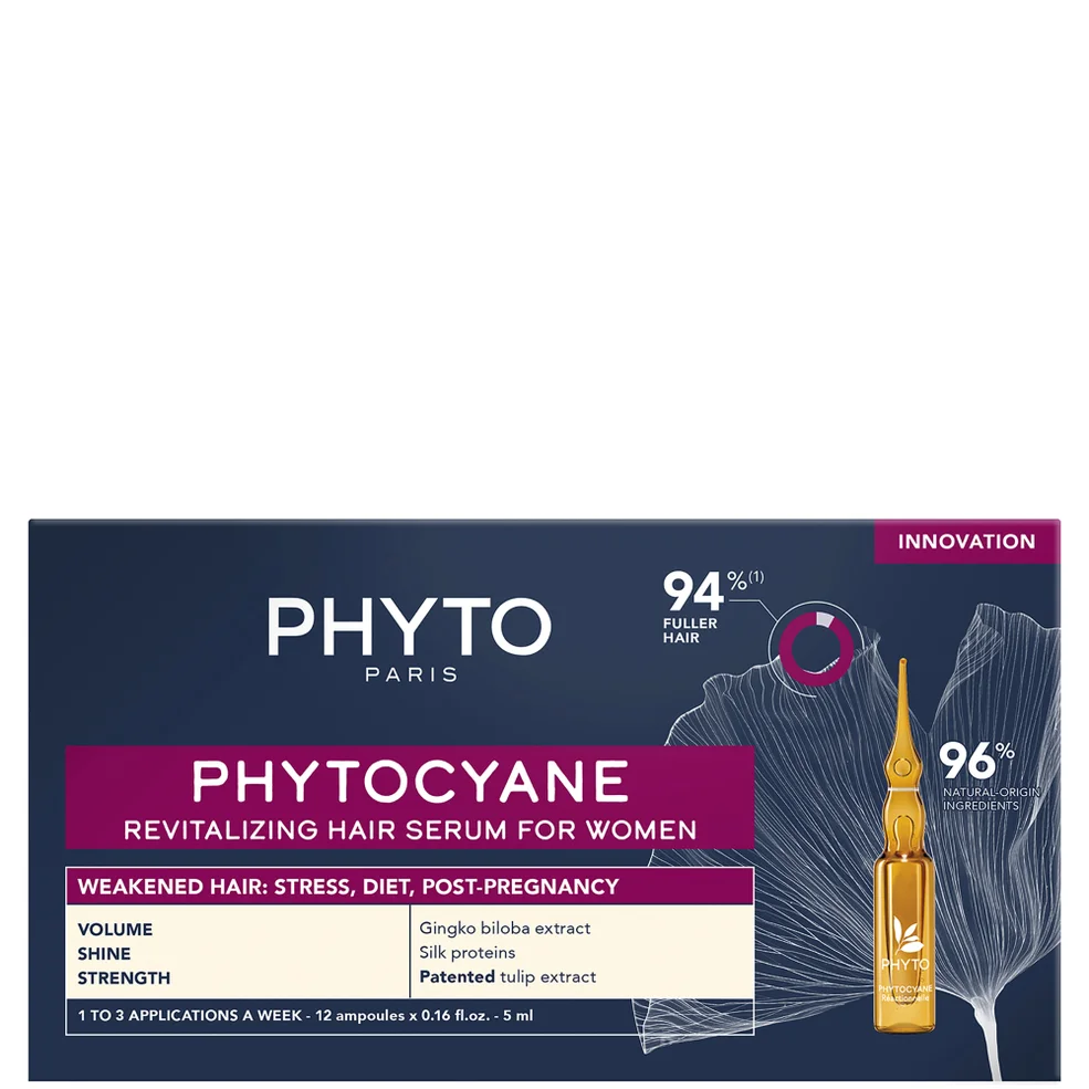 PHYTO PHYTOCYANE For Women With Thinning Hair 12 Applications Zdjęcie 1