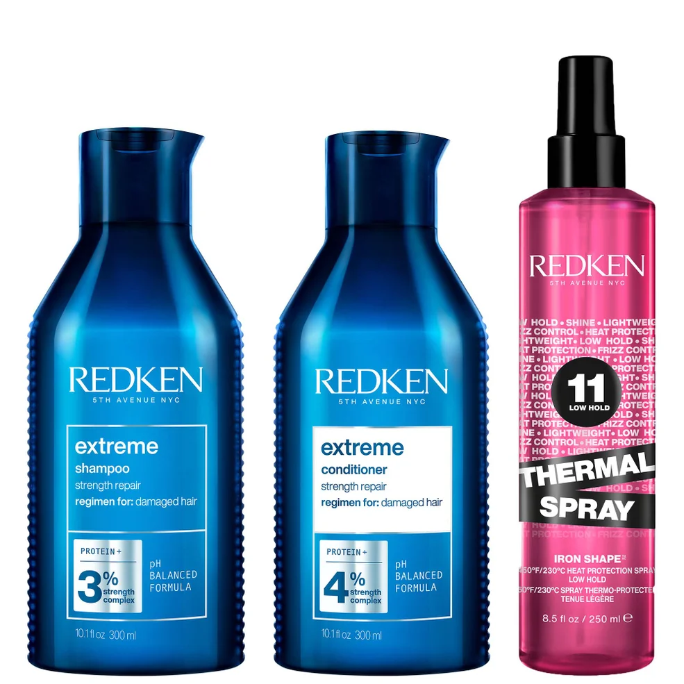 Redken Extreme Shampoo and Conditioner For Damaged Hair with Thermal Spray Heat Protector Zdjęcie 1