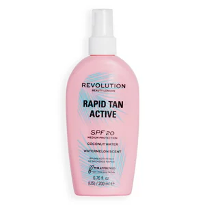 Makeup Revolution Beauty Rapid Tan Active SPF 20 przyśpieszacz opalenizny z filtrem 200 ml - undefined undefined
