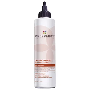 Pureology Color Fanatic Top Coat and Tone for Copper Hair Colour Protection kuracja chroniąca kolor włosów 200 ml - undefined undefined