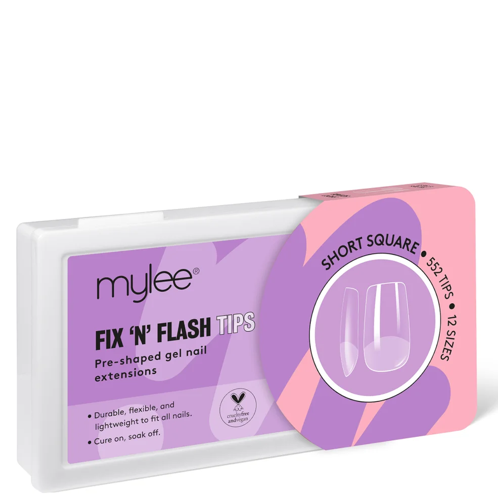 Mylee Fix 'N' Flash Tips - Short Square Zdjęcie 1