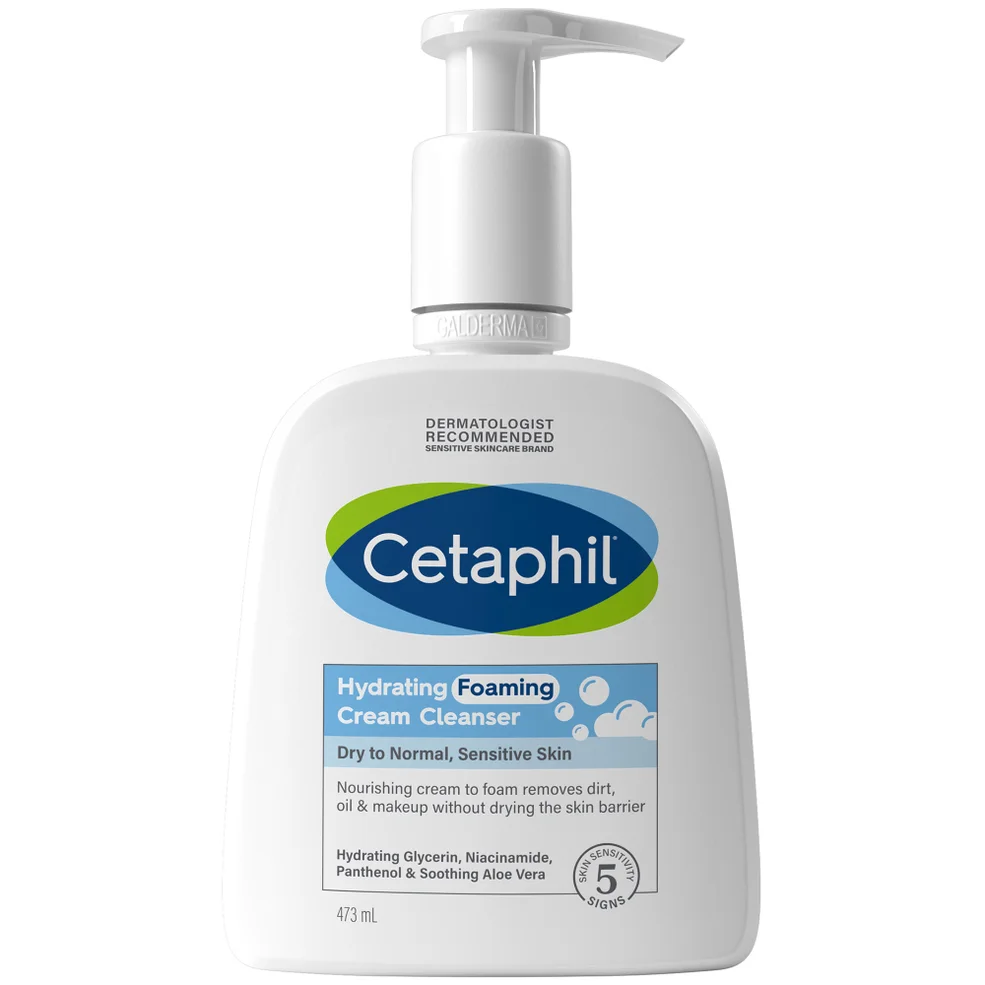 Cetaphil Hydrating Foaming Cream Cleanser Wash pieniący się, nawadniający krem oczyszczający 473 ml Zdjęcie 1