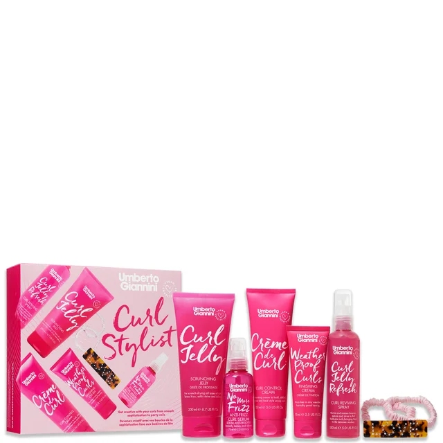 Umberto Giannini Curl Stylist Gift zestaw kosmetyków do włosów
